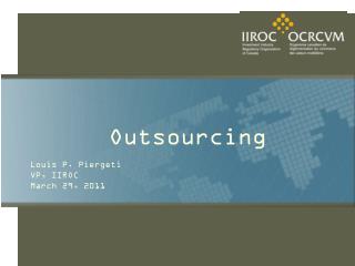 Outsourcing