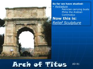 Arch of Titus