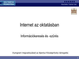 Internet az oktatásban