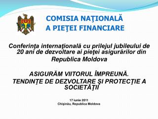 COMISIA NAŢIONALĂ A PIEŢEI FINANCIARE