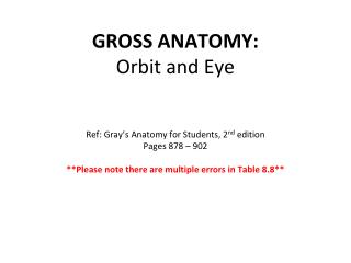 Compare and Contrast: What glands are blocked?