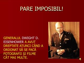 PARE IMPOSIBIL!