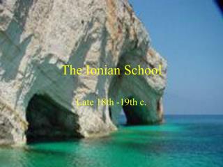 The Ionian School
