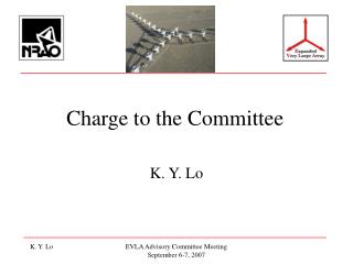 Charge to the Committee