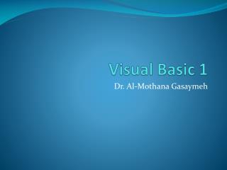 Visual Basic 1