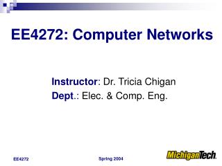 EE4272: Computer Networks