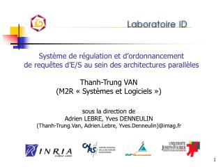 Système de régulation et d’ordonnancement de requêtes d’E/S au sein des architectures parallèles