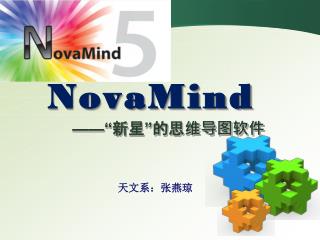 NovaMind —— “新星”的 思维导图软件