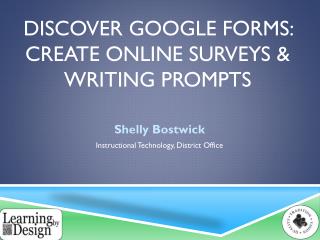 Discover Google Forms: Create Online Surveys &amp; Writing Prompts