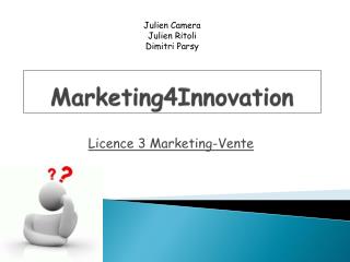 Marketing4Innovation