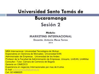 MBA Internacional. Universidad Tecnológica de Wuhan