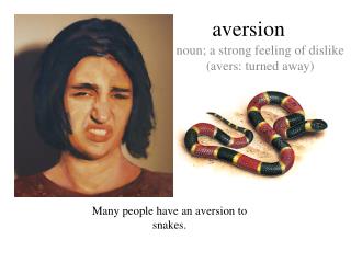 aversion