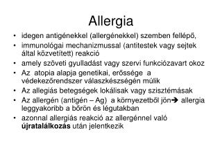 Allergia