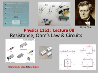 Resistance, Ohm’s Law &amp; Circuits