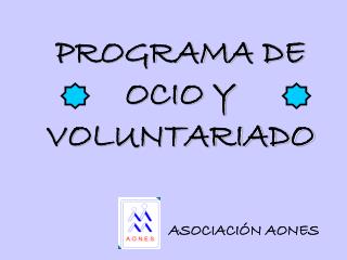 PROGRAMA DE OCIO Y VOLUNTARIADO