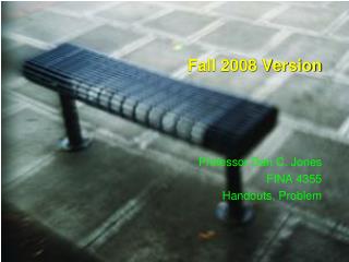 Fall 2008 Version