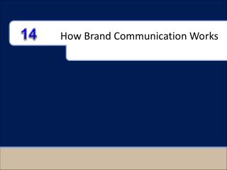 How Brand Communication Works