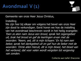 Gemeente van onze Heer Jezus Christus, Instelling