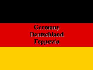 Germany Deutschland Γερμανία