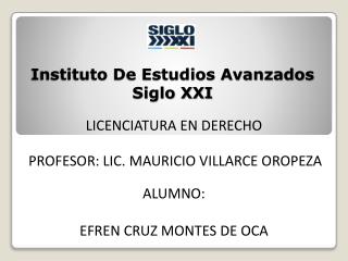 Instituto De Estudios Avanzados Siglo XXI