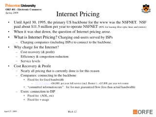 Internet Pricing
