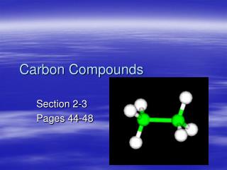 Carbon Compounds