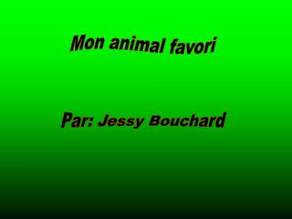 Par: Jessy Bouchard