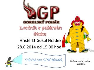 Hřiště TJ Sokol Hrádek 28.6.2014 od 15.00 hod.