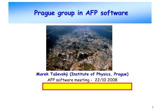 Prague group in AFP software