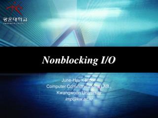 Nonblocking I/O