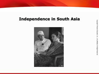 Independence in South Asia