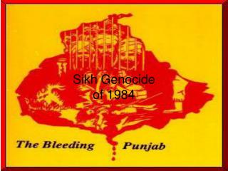 Sikh Genocide of 1984