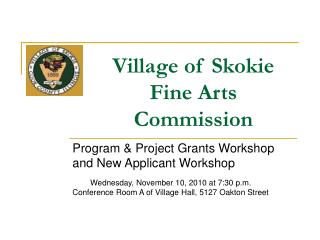 Village of Skokie Fine Arts Commission
