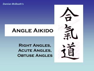 Angle Aikido