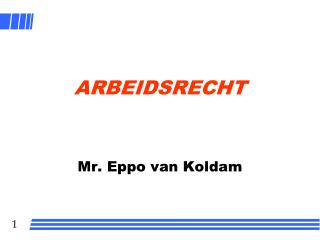 ARBEIDSRECHT