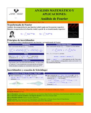 posterfourier