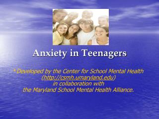 Anxiety in Teenagers