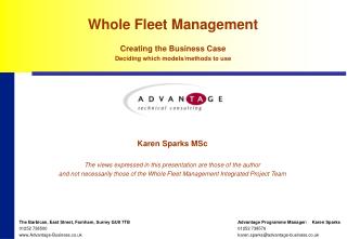 Whole Fleet Management
