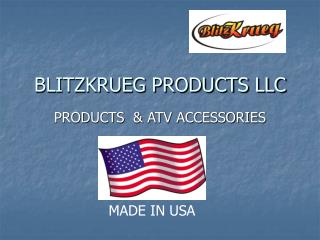 BLITZKRUEG PRODUCTS LLC