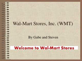 Wal-Mart Stores, Inc. (WMT)