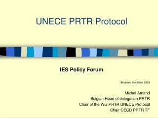 UNECE PRTR Protocol