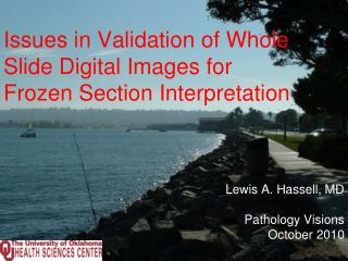Issues in Validation of Whole Slide Digital Images for Frozen Section Interpretation