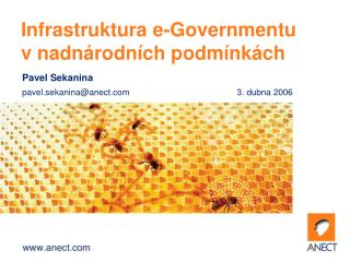 Infrastruktura e-Governmentu v nadnárodních podmínkách