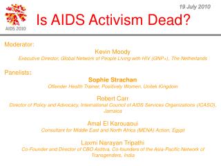 Is AIDS Activism Dead?