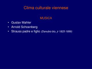 Clima culturale viennese