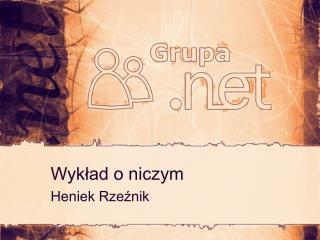 Wykład o niczym