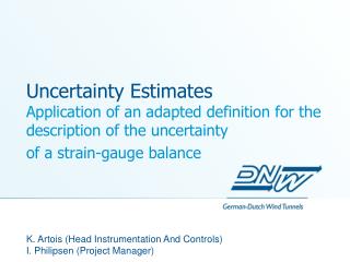 Uncertainty Estimates