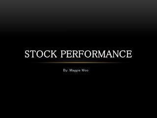 Stock Performance