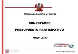 CONECTAMEF PRESUPUESTO PARTICIPATIVO