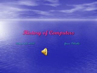 History of Computers